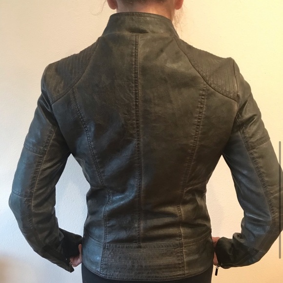 max studio leather jacket tj maxx